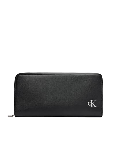 Calvin Klein Jeans Mädchen Re-Lock Za Wallet Sm Geldbörsen, Schwarz von Calvin Klein
