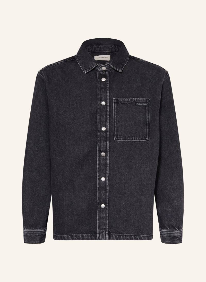 Calvin Klein Jeans-Overshirt schwarz von Calvin Klein