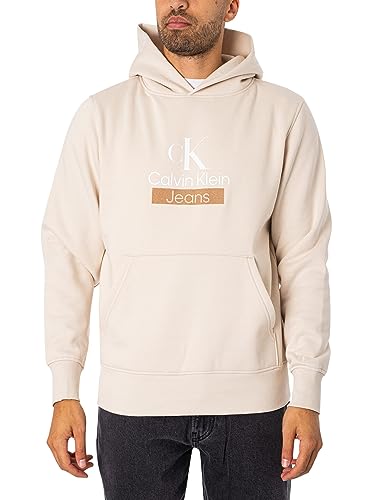 Calvin Klein Jeans Stacked Archival Hoodie M von Calvin Klein Jeans