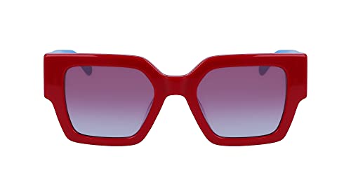 Calvin Klein Jeans Unisex CKJ22638S Sunglasses, 679 Cherry, One Size von Calvin Klein