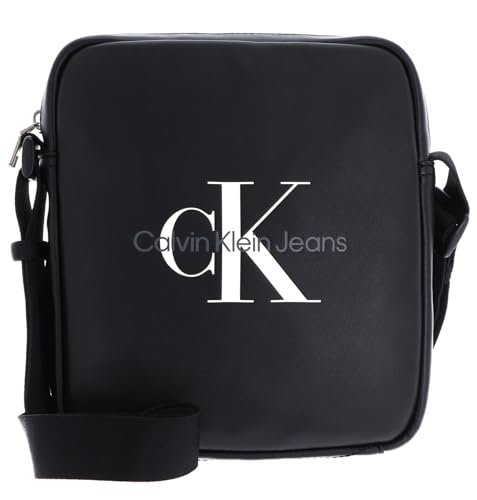 Calvin Klein Jeans Herren Monogramm Soft Reporter18 Reporter, Schwarz, Einheitsgröße von Calvin Klein