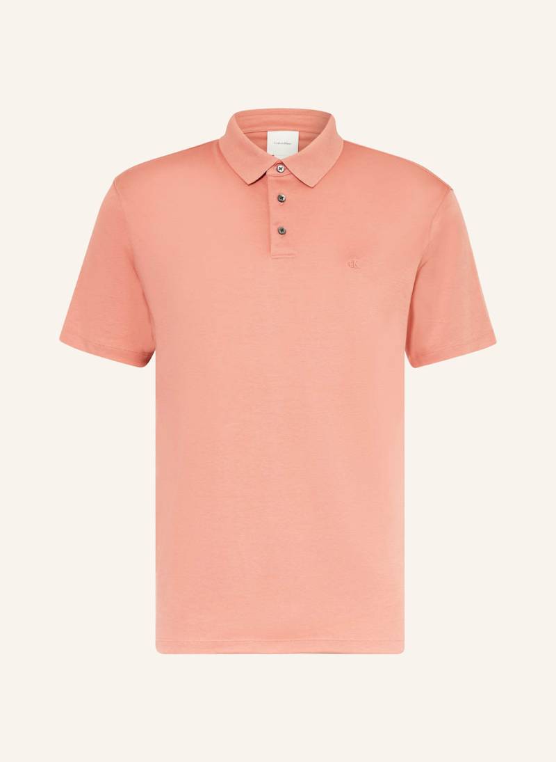 Calvin Klein Jersey-Poloshirt Classic Fit rosa von Calvin Klein