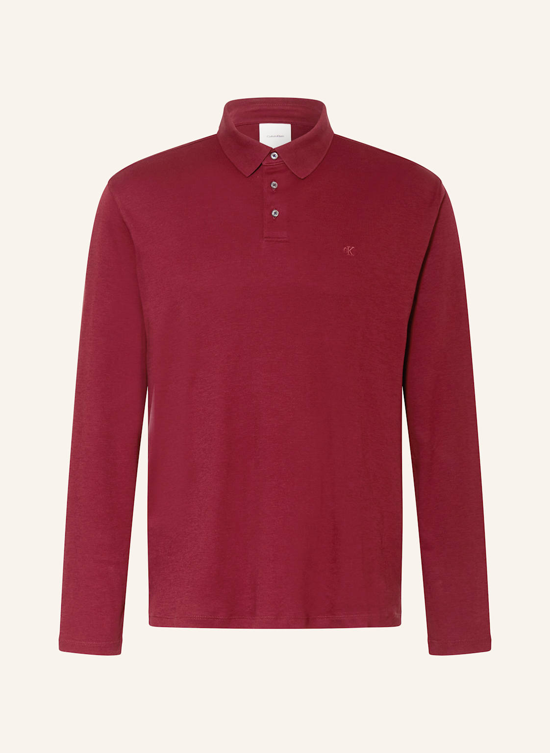 Calvin Klein Jersey-Poloshirt rot von Calvin Klein