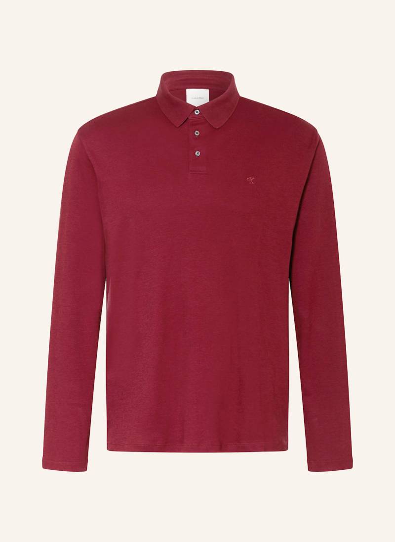 Calvin Klein Jersey-Poloshirt rot von Calvin Klein