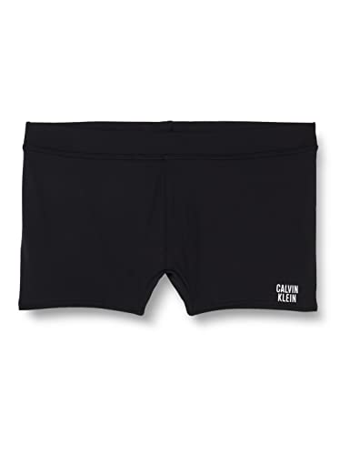 Calvin Klein Jungen Boxershorts Trunk mit Stretch, Schwarz (PVH Black), 10-12 Jahre von Calvin Klein