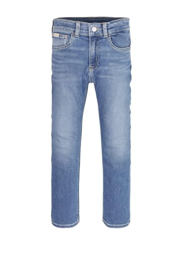 Calvin Klein Jungen ESS Dad Ib0ib02306 Andere Jeans, Denim (Essential Washed Blue), 6 Jahre von Calvin Klein