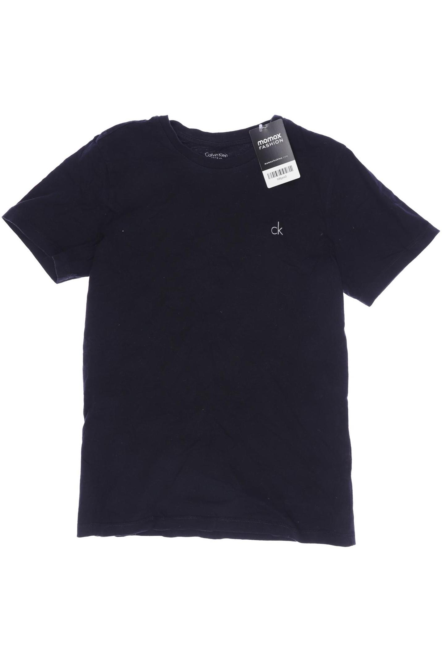 Calvin Klein Jungen T-Shirt, marineblau von Calvin Klein
