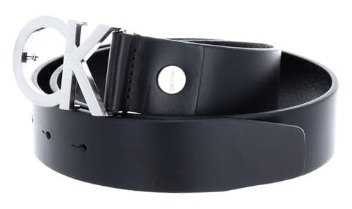 Calvin Klein Damengürtel CK Adj. Logo-Gürtel 3,5 cm aus Leders, 85 cm von Calvin Klein