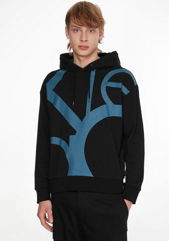 Calvin Klein Kapuzensweatshirt ABSTRACT AOP COMFORT HOODIE von Calvin Klein