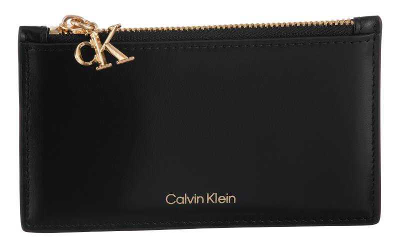 Calvin Klein Kartenetui "CK PULLER 6CC ZIP CARDCASE" Kreditkartenetui mit CK-Anhänger von Calvin Klein