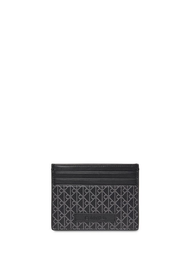 Calvin Klein Kartenetui COATED EW CARD CASE, Unisex Kreditkartenetui mit Logoschriftzug von Calvin Klein