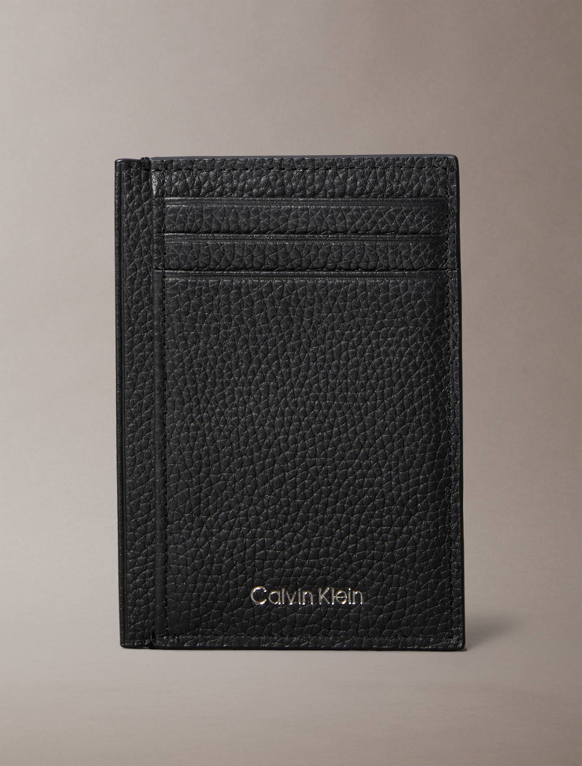 Calvin Klein Kartenetui "FOIL EMBOSS NS ZIP CARD CASE" von Calvin Klein