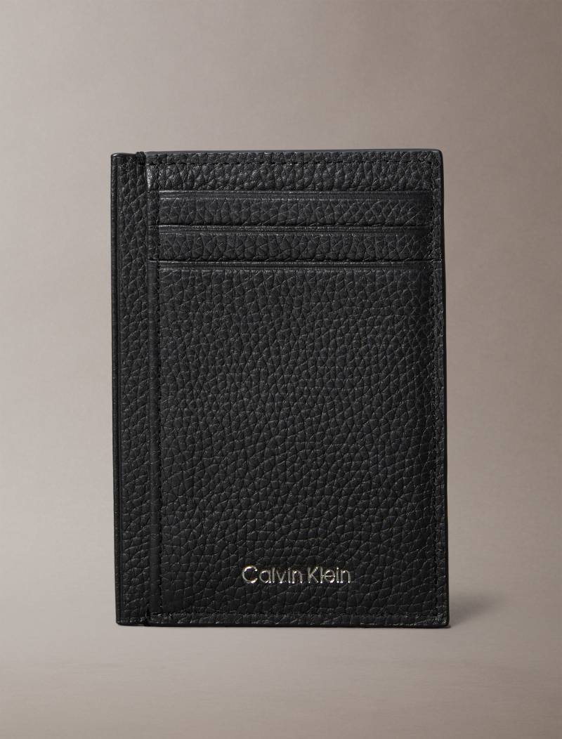 Calvin Klein Kartenetui "FOIL EMBOSS NS ZIP CARD CASE" von Calvin Klein