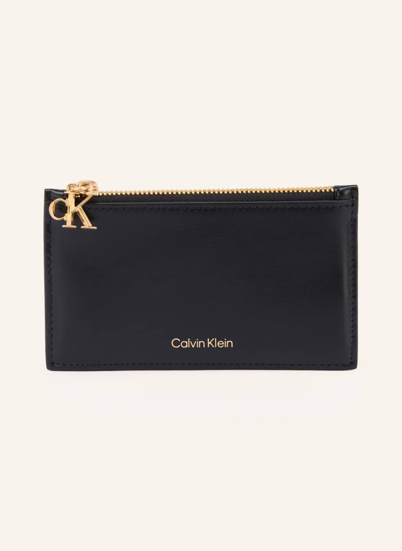Calvin Klein Kartenetui Mit Münzfach schwarz von Calvin Klein