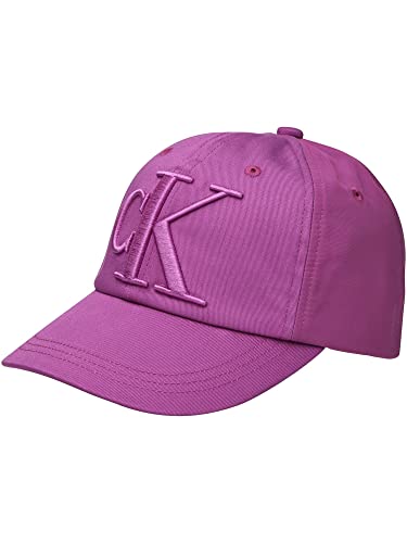 Calvin Klein Kinder Kappe Mix Media Baseball Cap Größe L-XL Pink IU0IU00251VTB von Calvin Klein