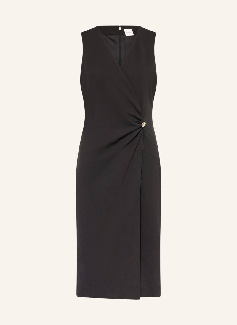 Calvin Klein Kleid In Wickeloptik schwarz von Calvin Klein