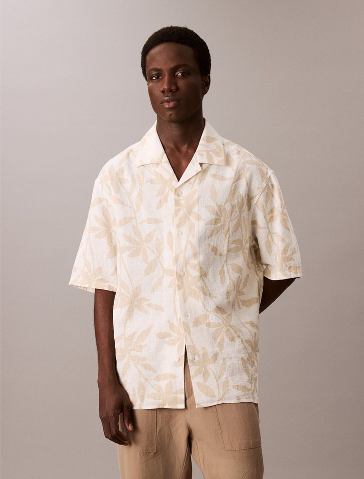 Calvin Klein Kurzarmhemd SS CMP CLLR AP LNN R Mit Rundhalsausschnitt von Calvin Klein