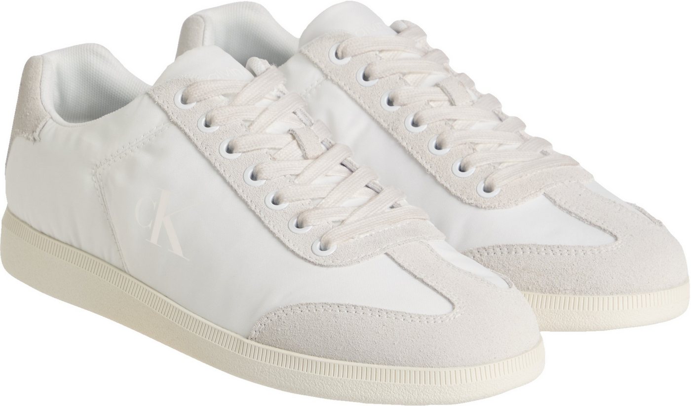 Calvin Klein LOW CUPSOLE LACEUP SU Sneaker Schnürschuh, Halbschuh, Freizeitschuh im Materialmix von Calvin Klein