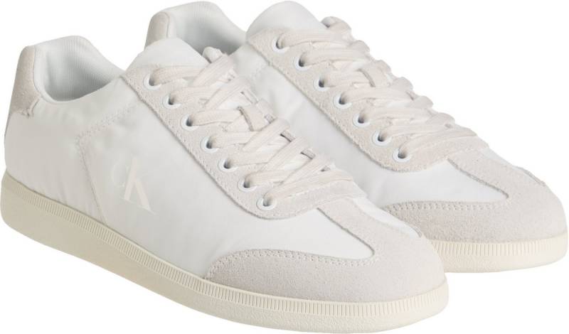 Calvin Klein LOW CUPSOLE LACEUP SU Sneaker Schnürschuh, Halbschuh, Freizeitschuh im Materialmix von Calvin Klein