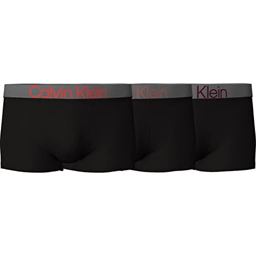 Calvin Klein LOW RISE TRUNK 3PK, schwarz(jblack (64)), Gr. L von Calvin Klein