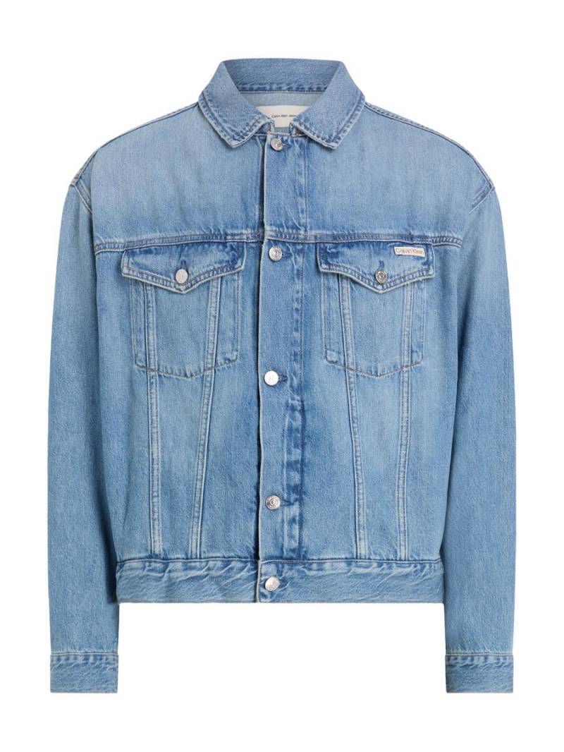 Calvin Klein - Lässige Jeansjacke blau - Gr. - S von Calvin Klein