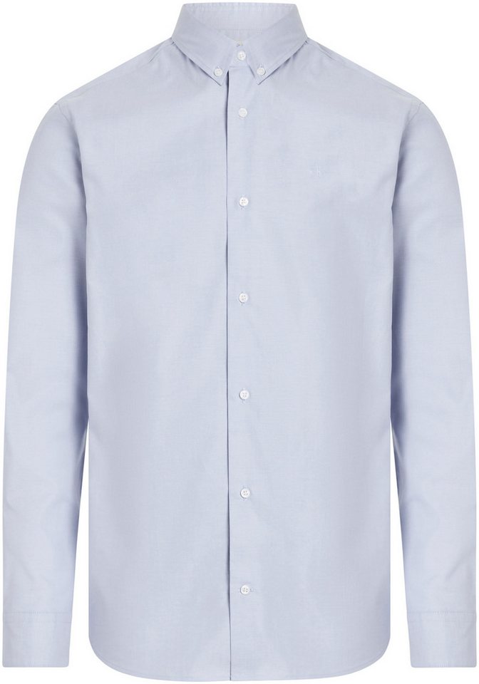 Calvin Klein Langarmhemd OXFORD REGULAR SHIRT mit Logostickerei von Calvin Klein