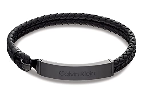 Calvin Klein Lederarmband für Herren Kollektion CK ICONIC FOR HIM Braun, Schwarz und Grün von Calvin Klein