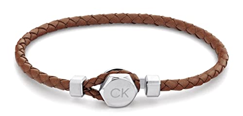 Calvin Klein Lederarmband für Herren Kollektion LATCH Braun - 35000261 von Calvin Klein