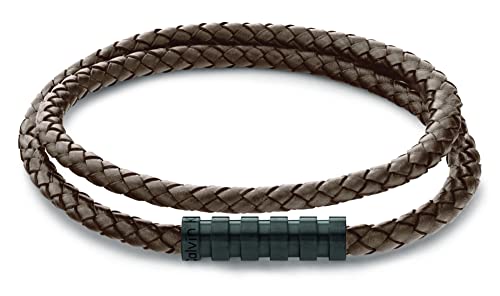 Calvin Klein Lederarmband für Herren Kollektion WRAPPED & BRAIDED Braun - 35000096 von Calvin Klein