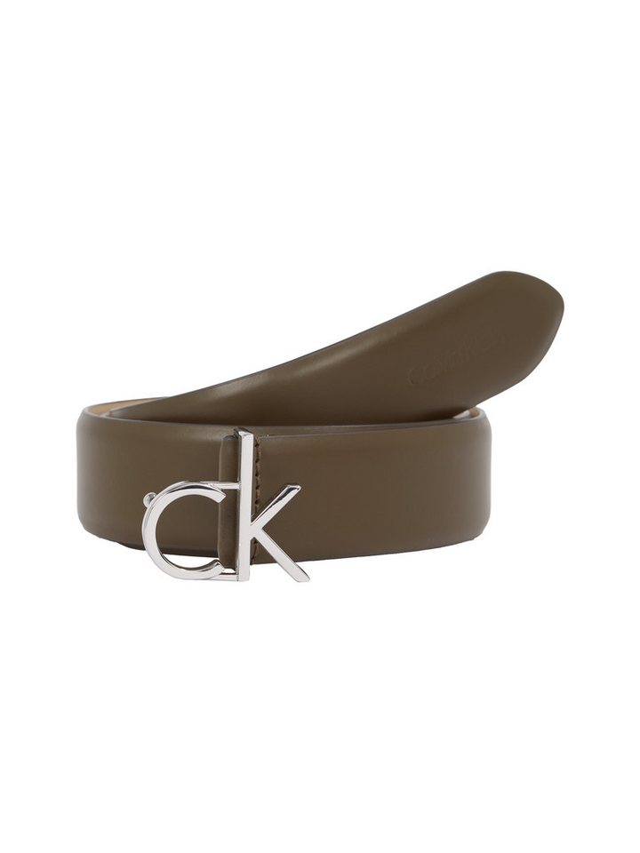 Calvin Klein Ledergürtel CK BUCKLE BELT 3.0_SMOOTH mit CK-Logoschließe von Calvin Klein