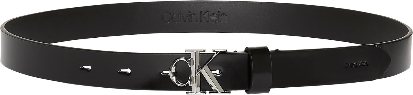 Calvin Klein Ledergürtel Regular fit, größenverstellbar von Calvin Klein