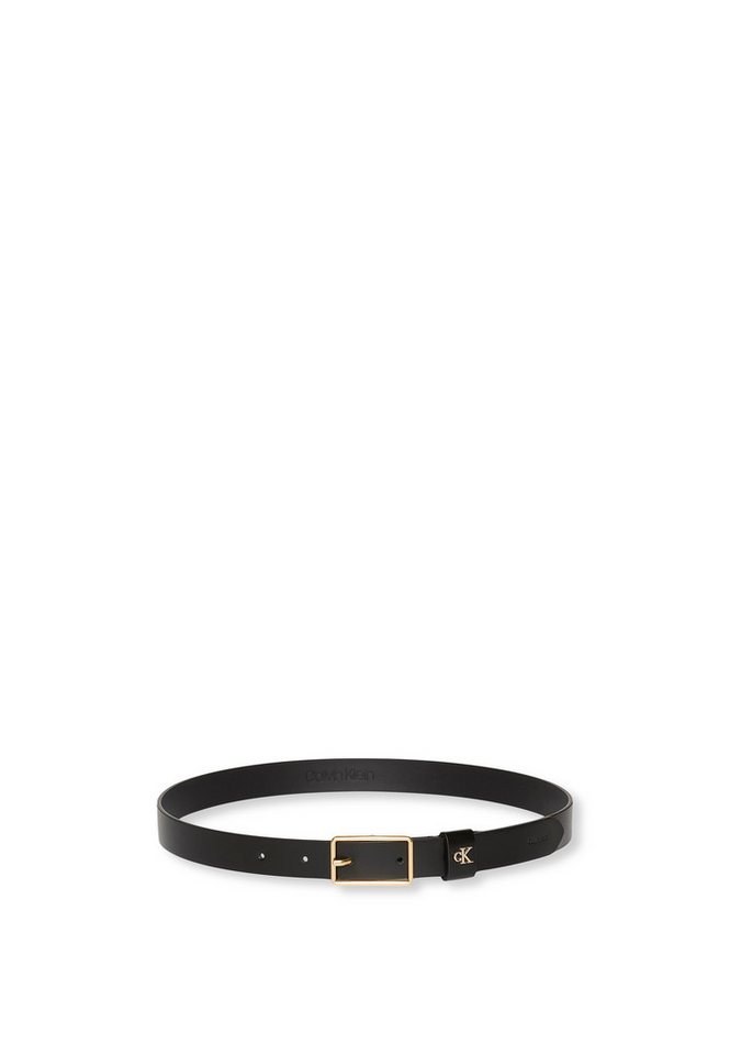 Calvin Klein Ledergürtel SQUARE BUCKLE CK LOOP 25MM Größenverstellbar Calvin Klein Ledergürtel SQUARE BUCKLE CK LOOP 25MM Größenverstellbar von Calvin Klein