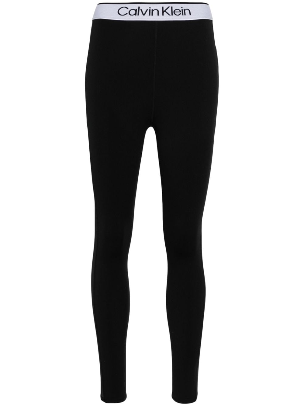 Calvin Klein Leggings mit Logo-Bund - Schwarz von Calvin Klein