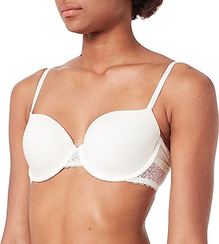 Calvin Klein Damen Balconette-BHS Lightly Lined Balcon 000qf5146e, Weiß (Ivory), 70B von Calvin Klein