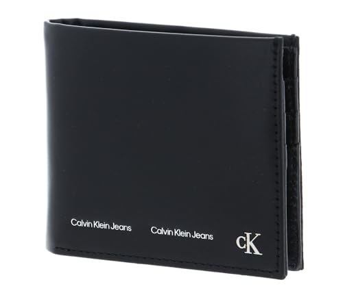 Calvin Klein Logo Stripe Bifold Black von Calvin Klein