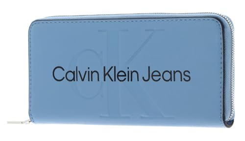 Calvin Klein Long Zip Around Wallet Dusk Blue von Calvin Klein