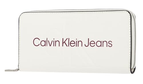 Calvin Klein Long Zip Around Wallet Ivory von Calvin Klein Jeans