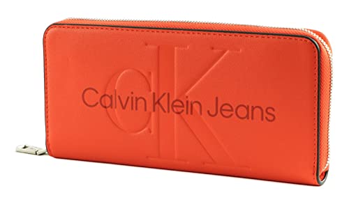 Calvin Klein Long Zip Around Wallet Poppy von Calvin Klein