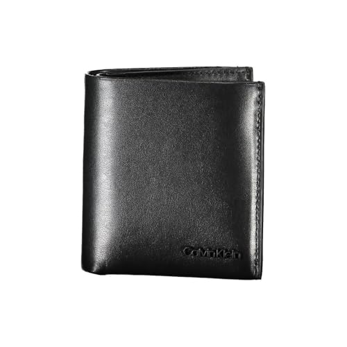 Calvin Klein MINIMAL Focus Trifold 6CC, Schwarz, 10,5X9,5X2,5 von Calvin Klein