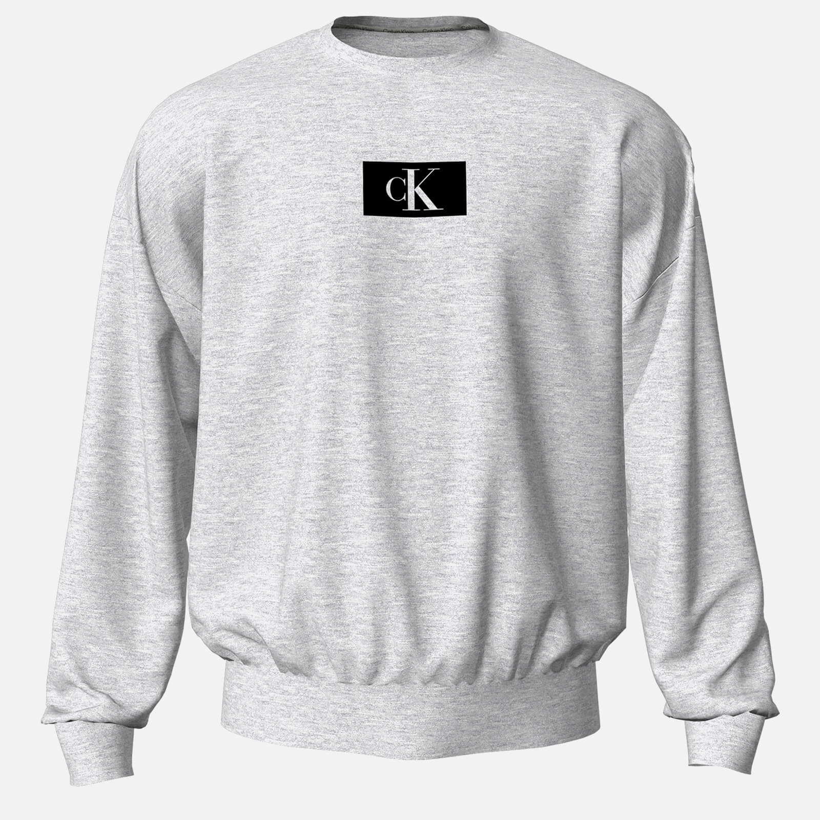 Calvin Klein Logo Lounge Cotton Sweatshirt - S von Calvin Klein