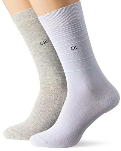 Calvin Klein Men's Gradient Stripe Socks, Light Blue, ONE Size von Calvin Klein