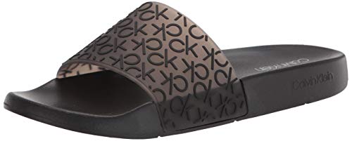 Calvin Klein Men's Herren Cmalva Schiebe-Sandalen, Schwarz 181, 39.5 EU von Calvin Klein