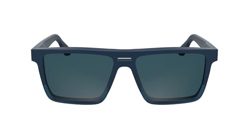 Calvin Klein Men's Sunglasses CK25501S - Blue with Solid Blue Lens Calvin Klein Men's Sunglasses CK25501S - Blue with Solid Blue Lens von Calvin Klein