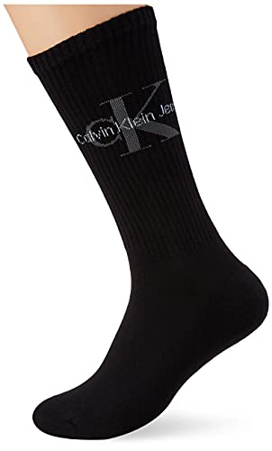 Calvin Klein Herren Crew Socken, Schwarz, Einheitsgröße von Calvin Klein