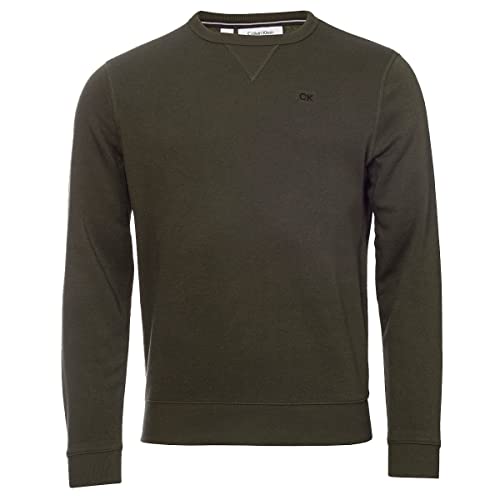 Calvin Klein Mens Ohio Pullover - Olive Marl - L von Calvin Klein