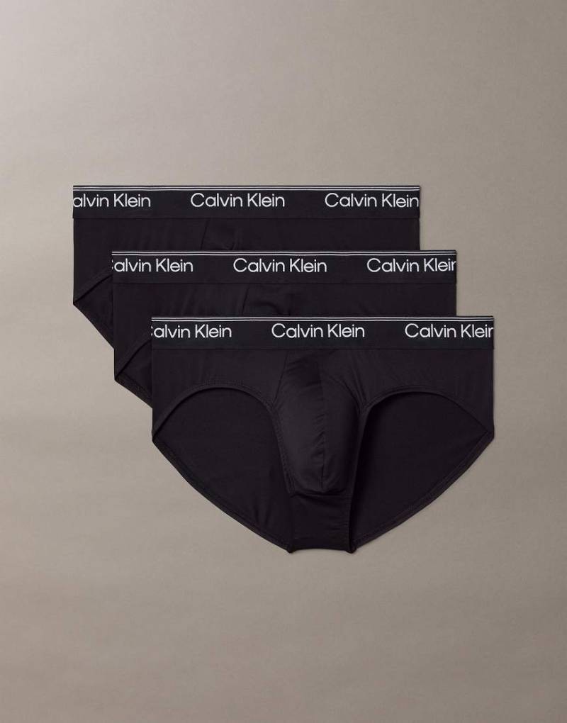 Calvin Klein - Micro Stretch - 3er-Pack Hüftslips in Schwarz-Bunt von Calvin Klein