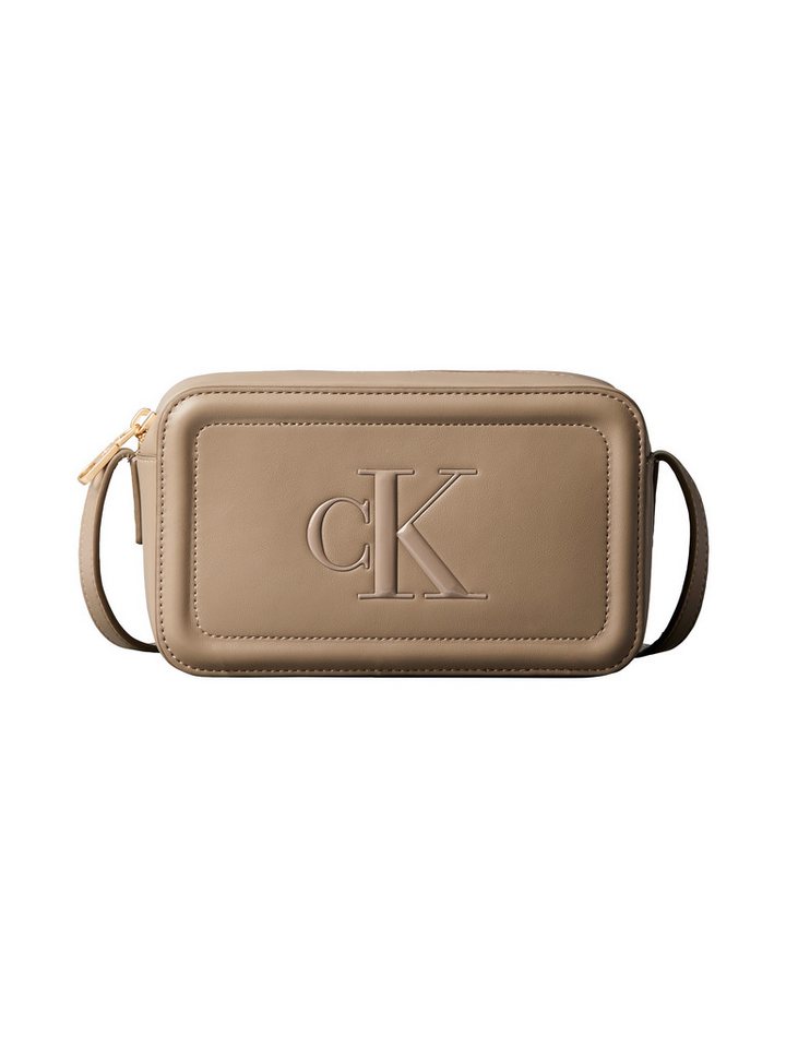 Calvin Klein Mini Bag BOLD CK CAMERA BAG, kleine Damen-Umhängetasche, Schultertasche, Kamerabag mit CK-Logo von Calvin Klein
