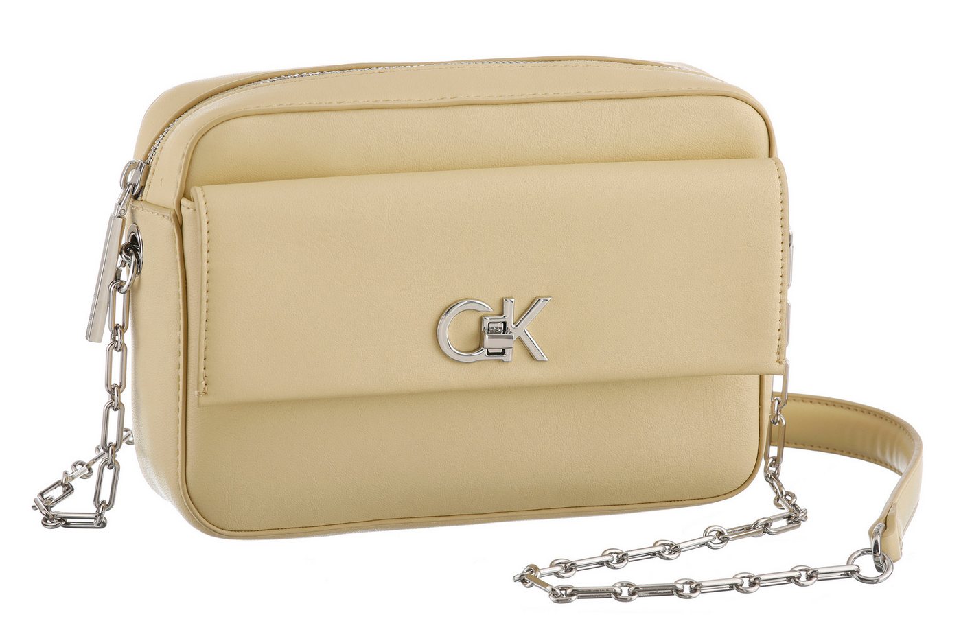 Calvin Klein Mini Bag CK RE-LOCK POCKET CAMERA BAG, kleine Umhängetasche, Damen Schultertasche mit Zierkette Calvin Klein Mini Bag CK RE-LOCK POCKET CAMERA BAG, kleine Umhängetasche, Damen Schultertasche mit Zierkette von Calvin Klein
