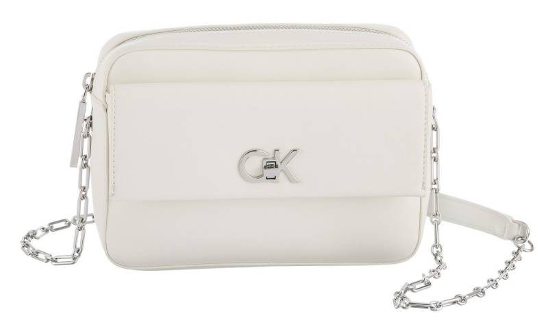 Calvin Klein Mini Bag CK RE-LOCK POCKET CAMERA BAG, kleine Umhängetasche, Damen Schultertasche mit Zierkette von Calvin Klein