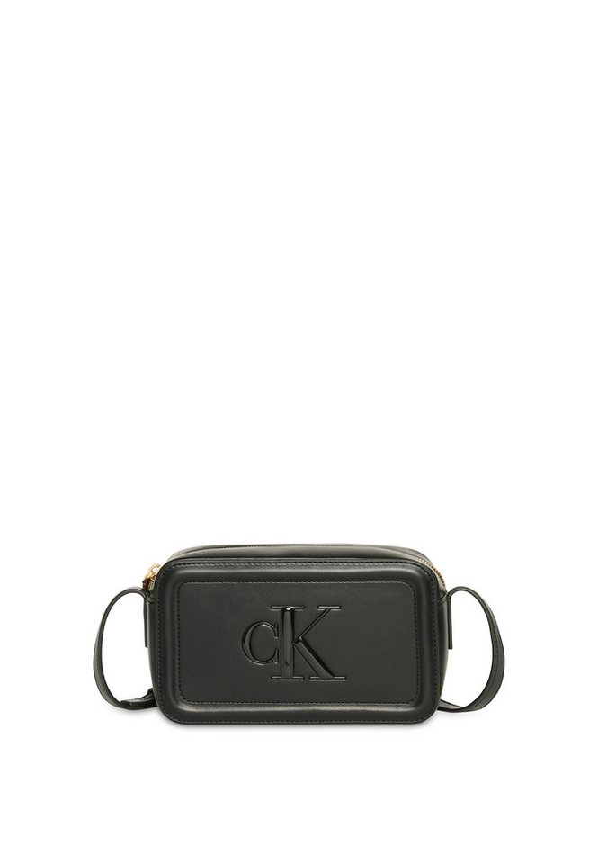 Calvin Klein Mini Bag BOLD CK CAMERA BAG, kleine Damen-Umhängetasche, Schultertasche, Kamerabag mit CK-Logo von Calvin Klein